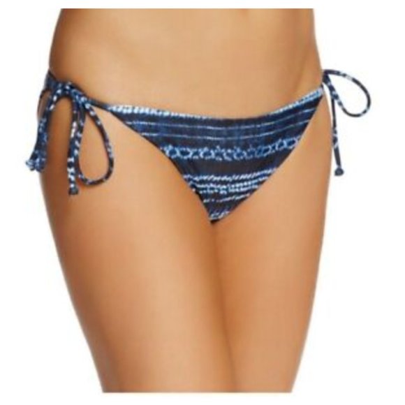 NEW L Space Midnight‎ Caravan Lily String Full Cut Bikini Bottoms [SZ Large ] - Picture 8 of 8